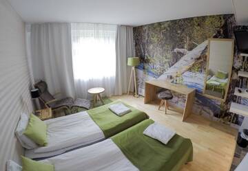 Фото номера Двухместный номер «Премиум» с 2 отдельными кроватями Отель Hotel Ivalo г. Ивало 10
