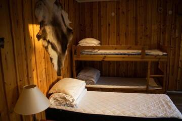 Фото номера Апартаменты с общей ванной комнатой Кемпинги Ivalo River Camping г. Ивало 2