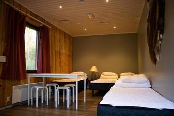 Фото номера Апартаменты с общей ванной комнатой Кемпинги Ivalo River Camping г. Ивало 3