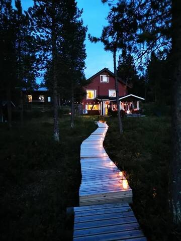 Фото номера Шале с одной спальней Шале Ivalo Lake Cottage г. Ивало 71