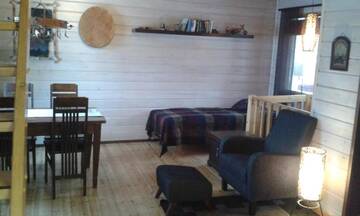 Фото номера Шале с одной спальней Шале Ivalo Lake Cottage г. Ивало 47