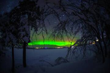 Фото номера Шале с одной спальней Шале Ivalo Lake Cottage г. Ивало 58