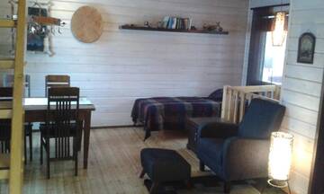 Фото номера Шале с одной спальней Шале Ivalo Lake Cottage г. Ивало 14